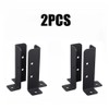 Adjustable Post Anchor Bracket for Wood Supports – Reversible Stainless