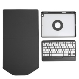 Bluetooth Keyboard Protection Case for IOS Tablet Smart Wireless Keyboard with Pen Holder Black