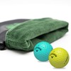 Golf Pouch Golf Ball Tennis Ball Storage PU Bag Ball
