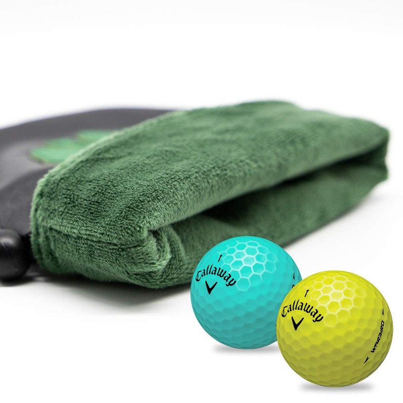Golf Pouch Golf Ball Tennis Ball Storage PU Bag Ball