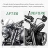 Lorababer Motorcycle Front Screen Visor Protector New Windshield Flyscreen Wind