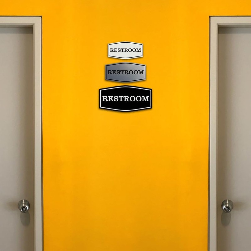Fancy - Letrero de baño - Señalización de baño de