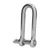 Long D Shackle 304 Stainless Steel Straight Anchor Screw Pin