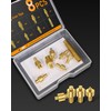 HOLMOL 8PCS Soldering Iron Tips for Threaded Inserts, Heat Set