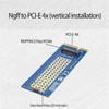 ChenYang M.2 NVME to PCIe 3.0 X4 Adapter NVME/AHCI SSD
