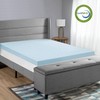 Delara 2 Inch Gel Infused Memory Foam Mattress Topper, Certipur-US