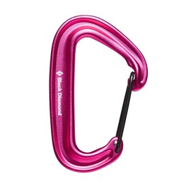 BLACK DIAMOND Miniwire Carabiner, Ultra Pink