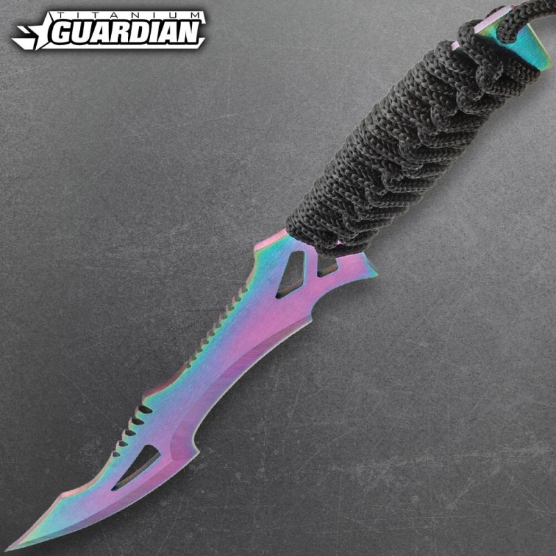 Bud K Titanium Guardian Twin Machete Set | Sheath |