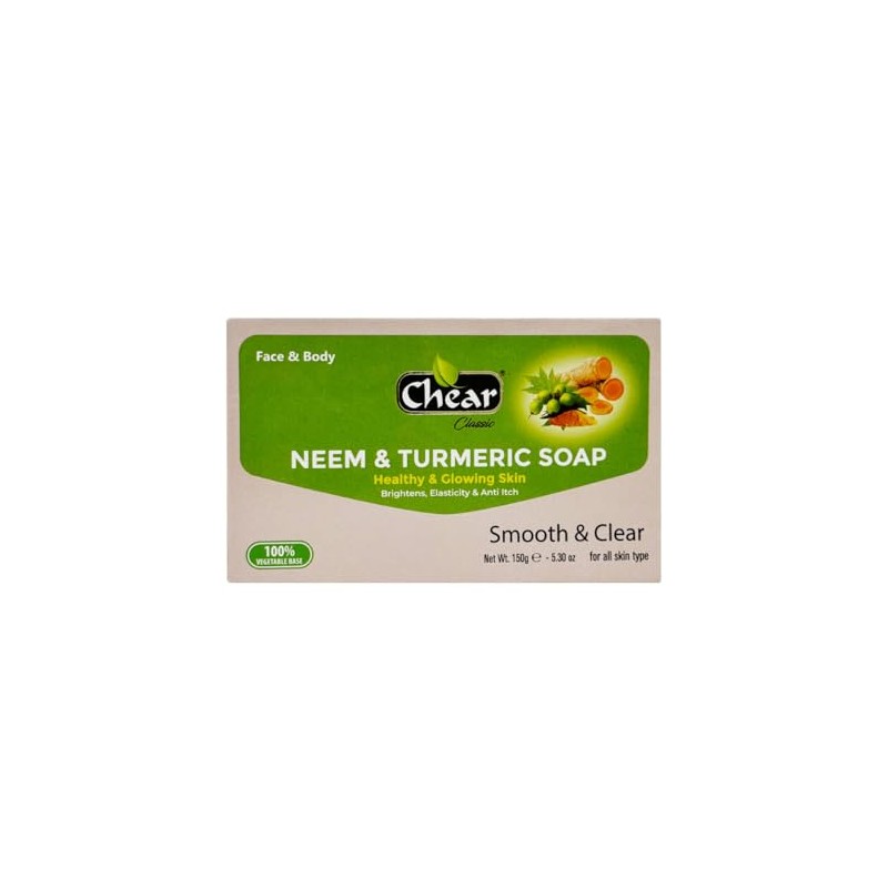 Chear Neem & Turmeric Soap 150g - Face & Body,