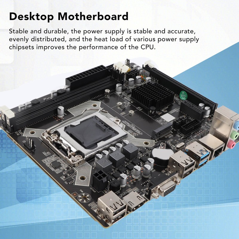 Computer Motherboard M ATX Fast Reading Dual Channel DDR3 Memory