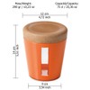 Omada M4442AR Ecoliving 1 lt Food Container (Orange)