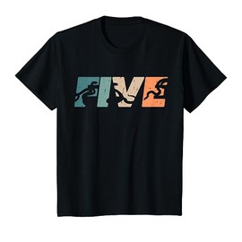 Kids 5 Year Old Shirt 5th Birthday Snake Reptile Boys Girls Kids T-Shirt