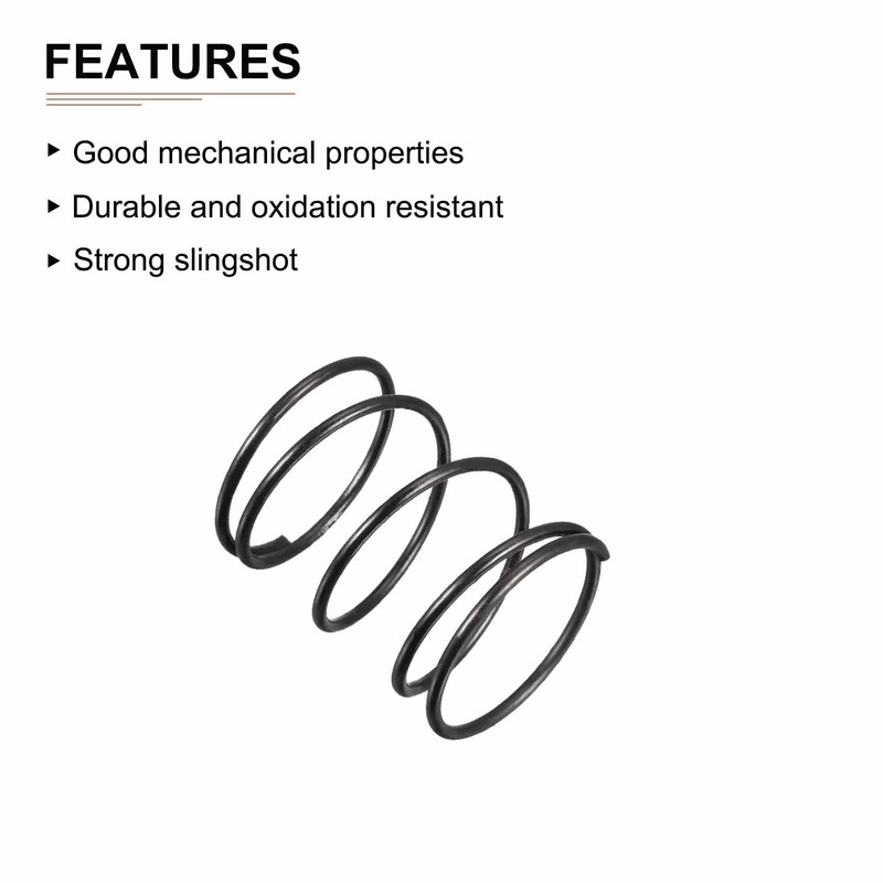 DTGN 1.2x18x45mm(DxODxL) Compression Spring - 10Pack - Good for Machinery