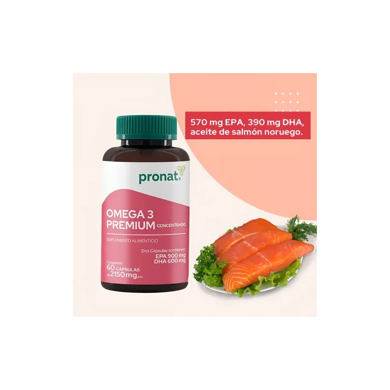 Suplemento Omega 3 Premium Concentrado - Epadha 60 Capsula