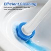 Disposable Toilet Brush for Bathroom Cleaning, 30 Count Refills