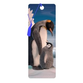 deluxebase 3D Penguin Son Bookmark