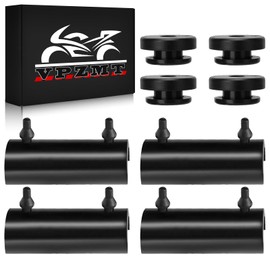 VPZMT Rubber Mounts Support Cushion Hard Saddle Bags for Harley 14-25