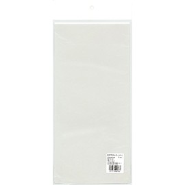 Kurasawa Transparent Cellophane 12.6 x 17.3 inches (320 x 440 mm), 6 Pieces, No. 7012, Colorless
