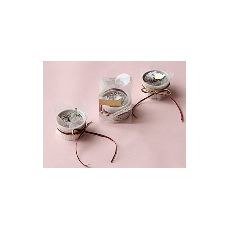 cotta Souffle S, White, 2.7 inches (6.8 mm) x Height