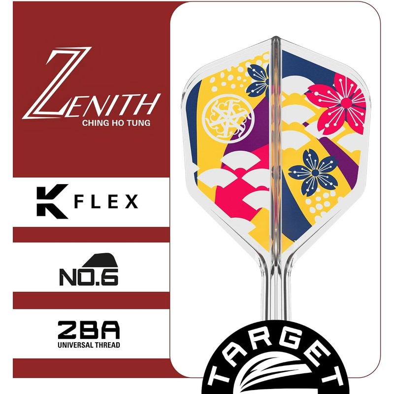 Target Japan Prime Series Zenith K Flex Dart Flights and