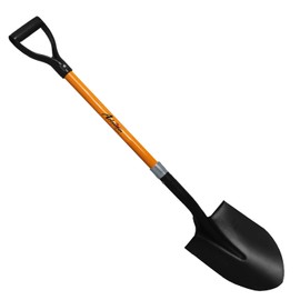 Ashman Heavy-Duty Digging Shovel (6 Pack) 41-Inch with Trenching Blade and Comfortable Handle - Ideal for Garden, Landscaping, Construction, and Masonry - Perfect for Digging Soil, Dirt, and Gravel.