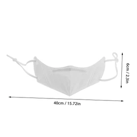 KOMBIUDA Non-woven Nose Warmer Reusable Nasal Cover for Cold Weather Lightweight Nose Mask for Outdoor Activities and Travel Protective for Sleep and Comfort