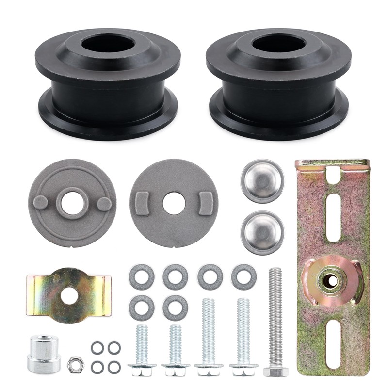 126-7890 Pulleys and Idler Leather Belt Kit Compatible with Toro