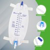 Easy-Tap Leg Bag Urinary Drainage Bag, 1000ml, Anti-Reflux Valve, Cloth
