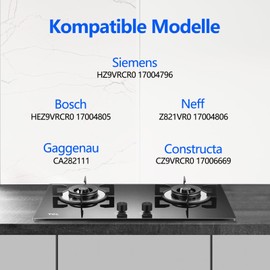 4 x activated carbon filters for cooker hood Siemens HZ9VRCR0 17004796/Bosch HEZ9VRUD0 17004811/Neff Z821VR0 17004806/ Gaggenau CA282111/ Constructa CCZ9VRCRCR0 170066 69, UmluReplacement Filter