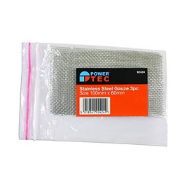 Laser PowerTec 92424 Stainless Steel Mesh Gauze 3pc,Large, Silver