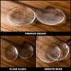 Glass Coffee Spoon Rest Set of 2, Small Spoon Rest