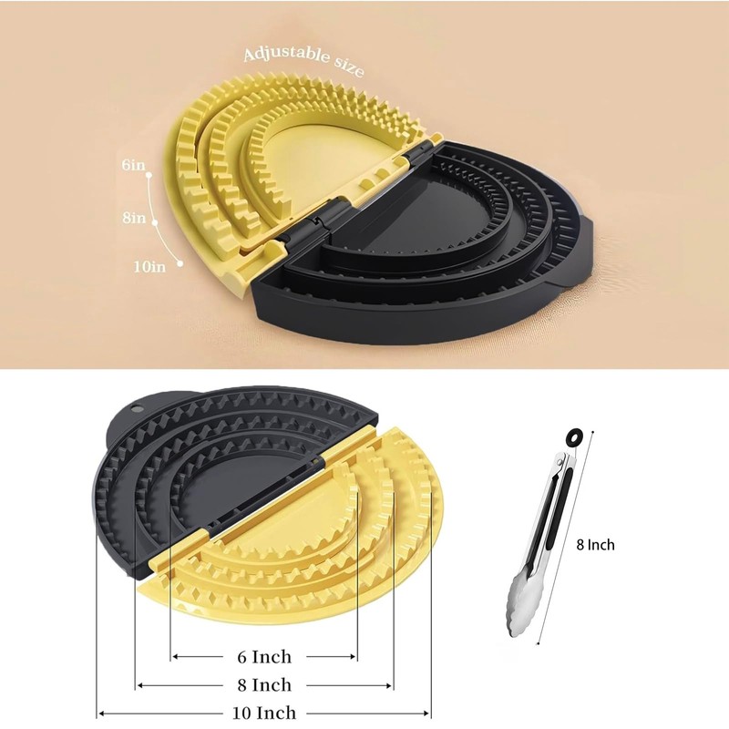 villaesta Quesadilla Maker & Tortilla Sealer Tool | 3-in-1 Adjustable