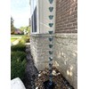 U-nitt Rain Chains, Roof Gutter Downspout/Spout Channel, Rainwater Water Catcher/Diverter,