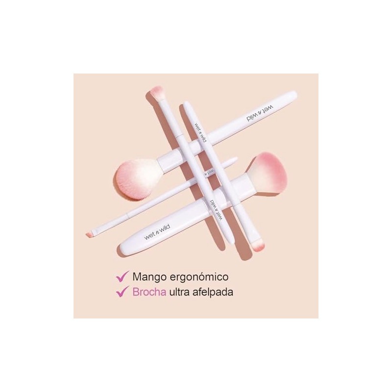 wet n wild Cepillo de base de cobertura completa, cerdas