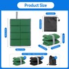 2 Pieces Folding Seat Mat Sit Pad Set with Storage