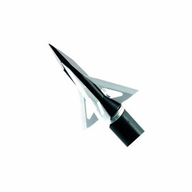 Slick Trick VT Extra 100/125 GR Broadhead (Pack of 4), 1-1/16", Silver