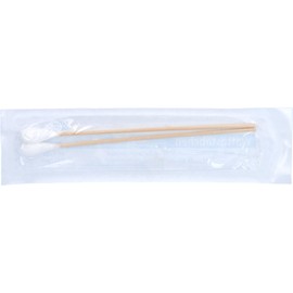 Dr.Junghans Wooden Cotton Buds 15 cm Large Head Sterile Pack of 100