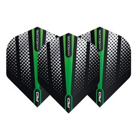 Red Dragon Hardcore Green Flash Design Flights and VRX Stems Combo Pack