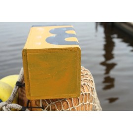 Unbranded Oceanside Restaurant Decor Weathered Look Wood Buoy Float - WF-3 - 6 floats $189.98