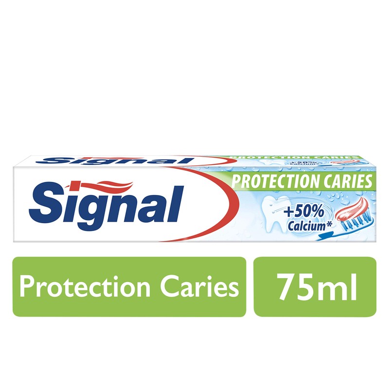 Signal Pack of 3 Toothpaste for Whitening and Protecting Caries