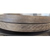 Eucalyptus Fumed Smoked Figured wood veneer edgebanding 15/16" x 120"
