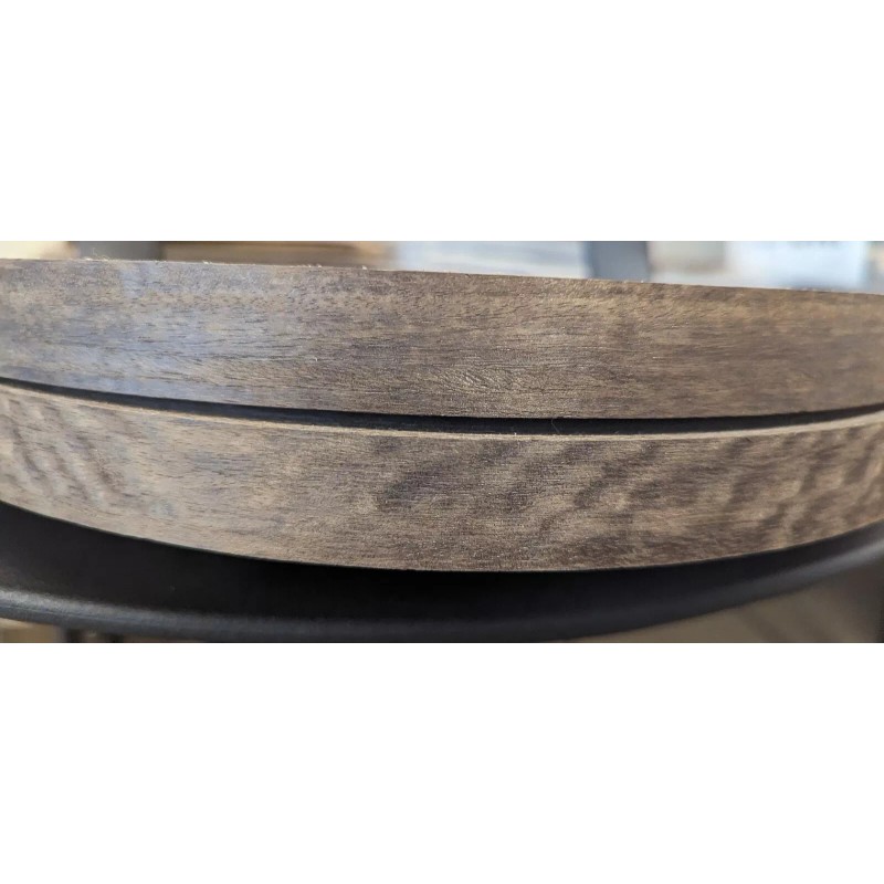 Eucalyptus Fumed Smoked Figured wood veneer edgebanding 15/16" x 120"