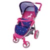 509 Crew Unicorn 2-in-1 Doll Travel System - Converting Car
