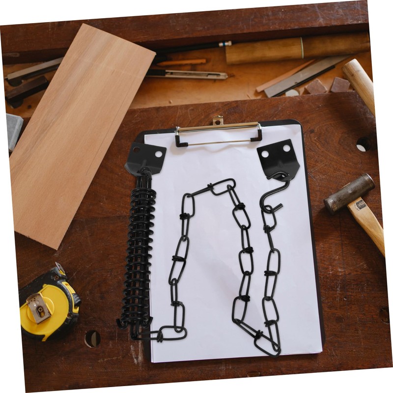 Operitacx Anti-Theft Door Lock Windproof Chain Handle Steel Chain for