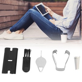 Stylus Replacement Tips, Stable Performance 4 Sets Wear Resistant Easy Installation Stylus Tips ABS for S9 FE for Tab S9 (White and Gray)