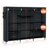 CASAMAYA Portable Closet, 81.1 Inch Extra Large Capacity Wardrobe Closet