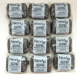 NEXT1 Anti-bacterial Sport Bar Menthol & Taurine 12 Bars/5 oz Ea 100% Vegetable