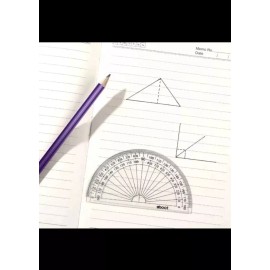 eboot 4 Inch Clear 180 Degree Protractor