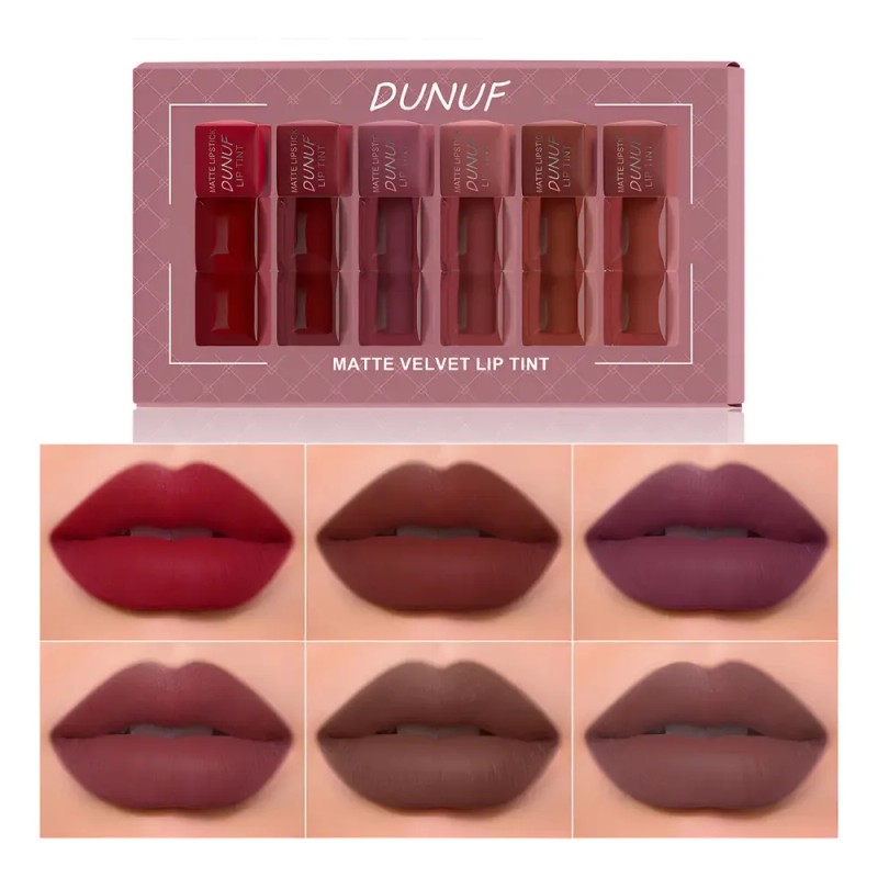 Q6piece Easyapply Matte Lip Gloss Set Q
