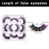 FAIRYGATE False Eyelashes Natural Look Russian Strip Lashes 5 Pairs